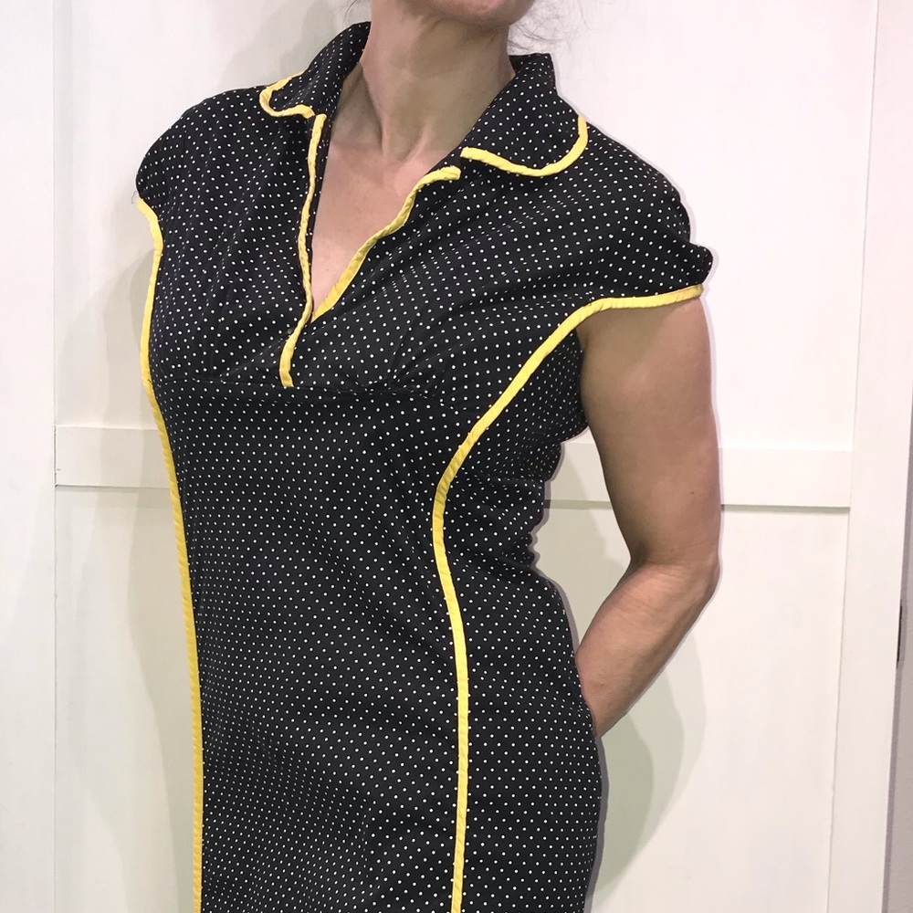 Morbid Threads Faux Retro Waitress Style Dress